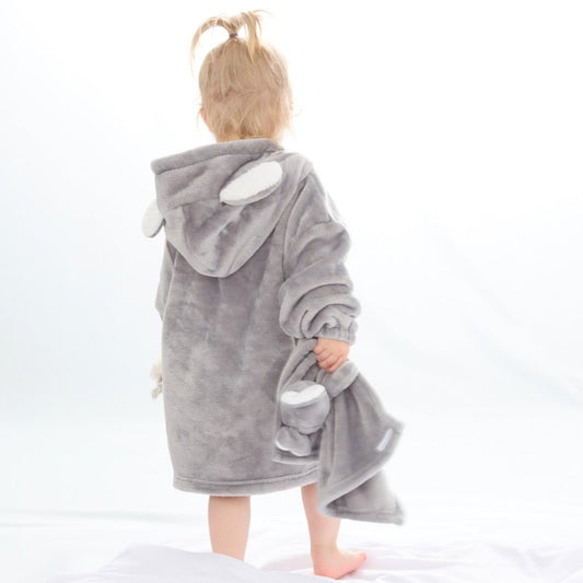 Baby Novelty Oversized Plush Hoodie - Koala (18m - 3Years)(PK4) 18C940