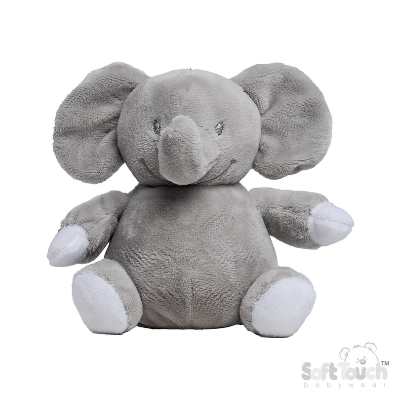 Eco Recycled Baby Soft Toy - Grey (PK6) TE66-G