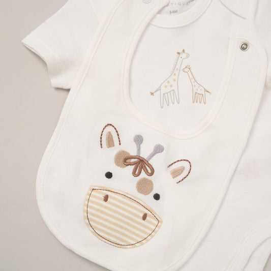 Baby 6pc Mesh Bag Gift Set - Giraffe (NB-6m) (PK4) F10646