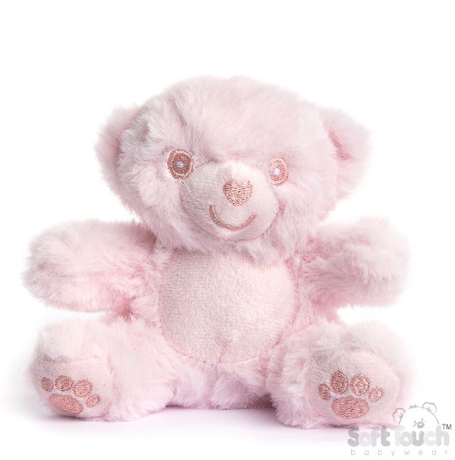 Eco Recycled Teddy Bear - Pink (PK6) EST60p