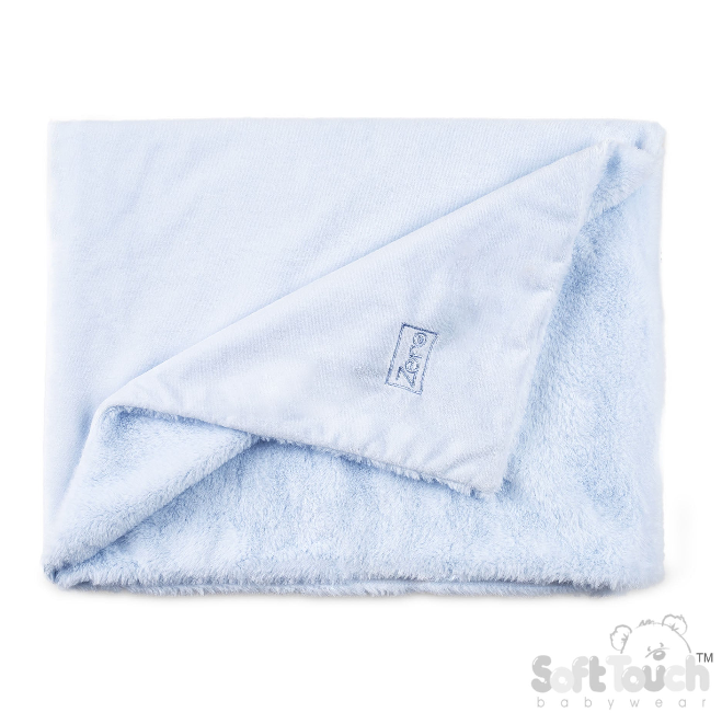 Eco Recycled Mink Wrap - Blue (PK3) EFBP60b