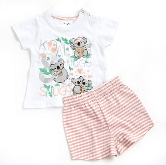 BABY GIRLS PYJAMA- KOALA (6-24 MONTHS) (PK4) 15C571