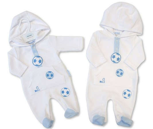 Baby Boys All-In-One with Hood - No 1 (NB-6m) (PK6) BIS-2020-2642
