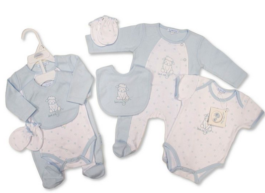 Baby Boys 4 Pieces Gift Set - Love Me (NB-6m) (PK6) GP-25-1330S