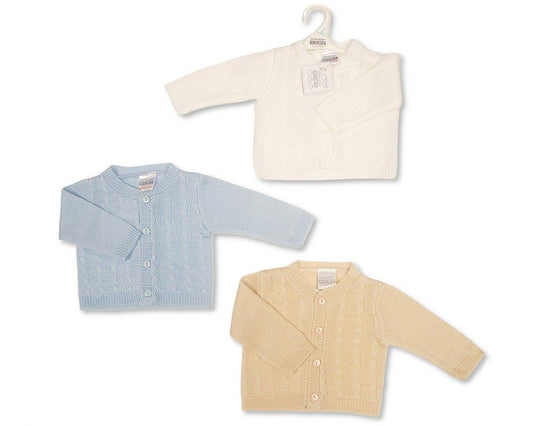 Knitted Baby Boys Cardigan - (PK6) (NB-9m) BW-10-1001_09