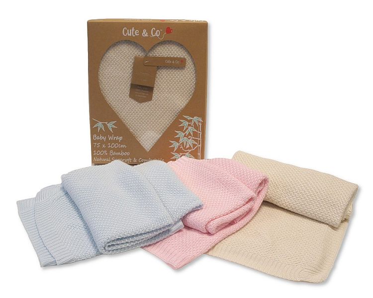 Baby Bamboo Wrap in Box (75x100cm) (PK1) GP-25-1280