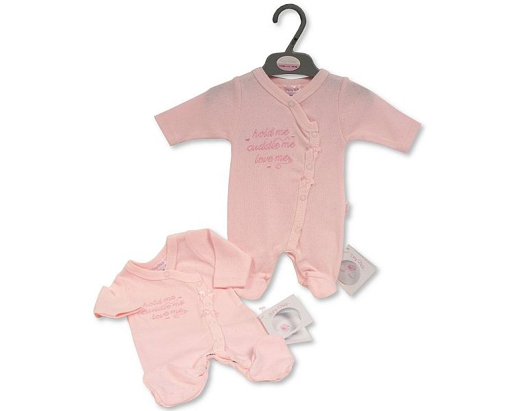 Premature Baby Girls All in One - Hold Me (3-8lbs) (PK6) PB-20-609P