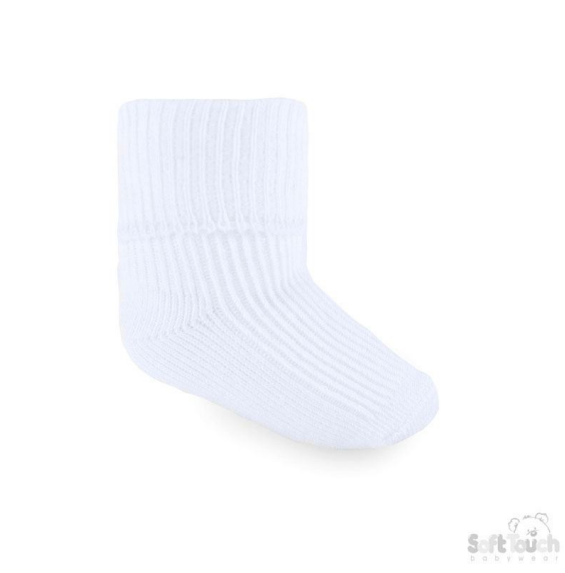 White 3-24mth Socks No. S57-W-324
