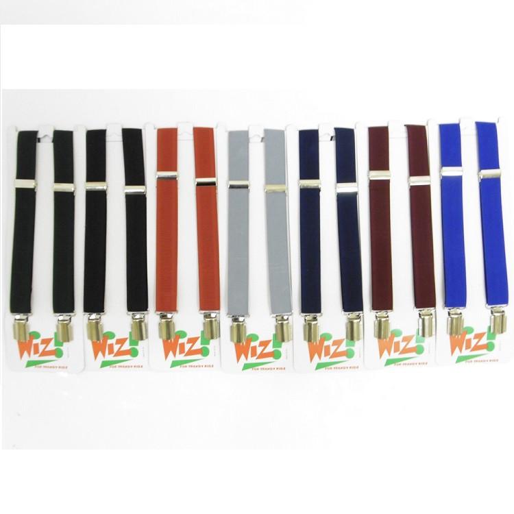 Braces Belts: Assorted Dark Colours - Kidswholesale.co.uk