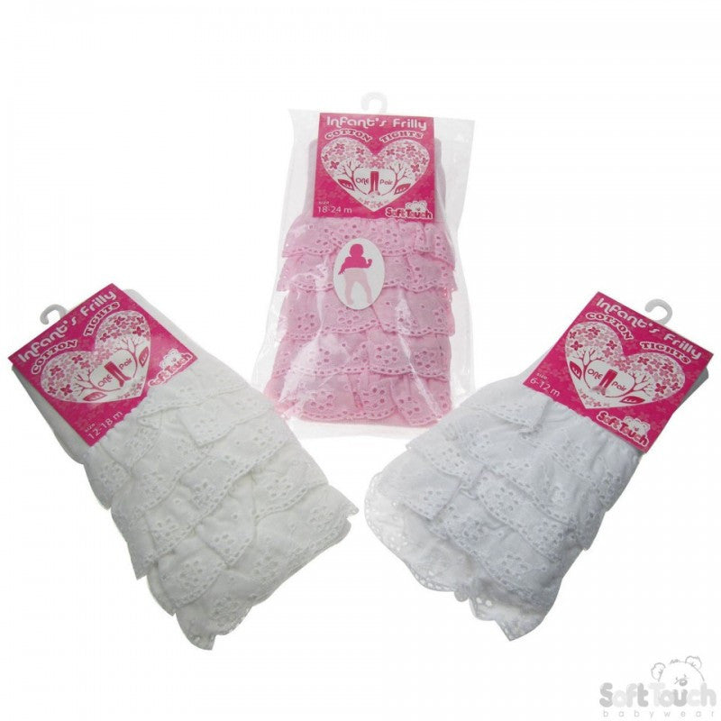 Infants Frilly Tights (0-24 Months) T24