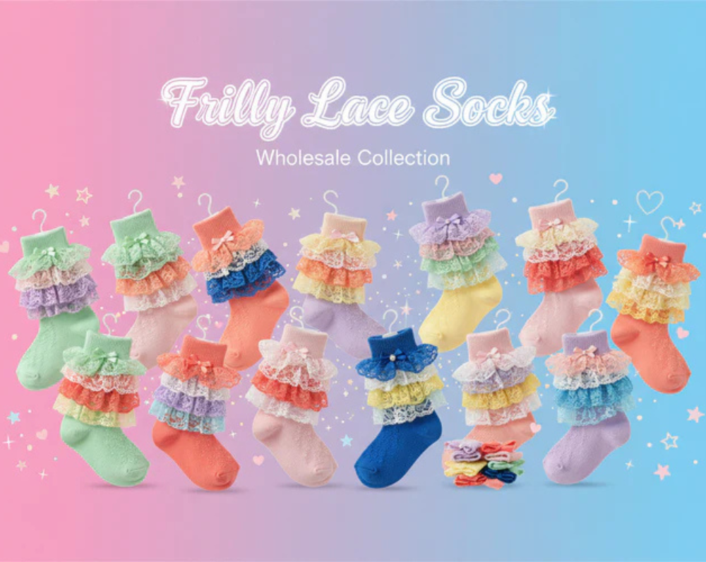 Frilly Lace Socks - Kidswholesale.co.uk
