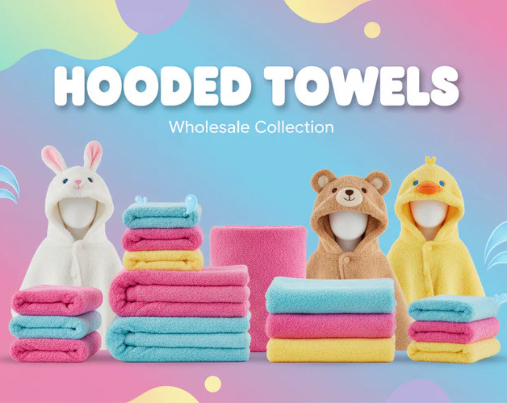Hooded Towels - Kidswholesale.co.uk