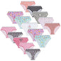 INFANT GIRLS 5 PACK BRIEFS (2-6 YEARS) (PK12) 14C914