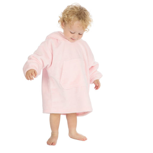Infant Oversize Hoodie-Pink (18m-3yrs) (PK4) 18C1001