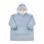 Oversized Plush Hoodie - Dusky Blue (3-6yrs) (PK4) 18C938