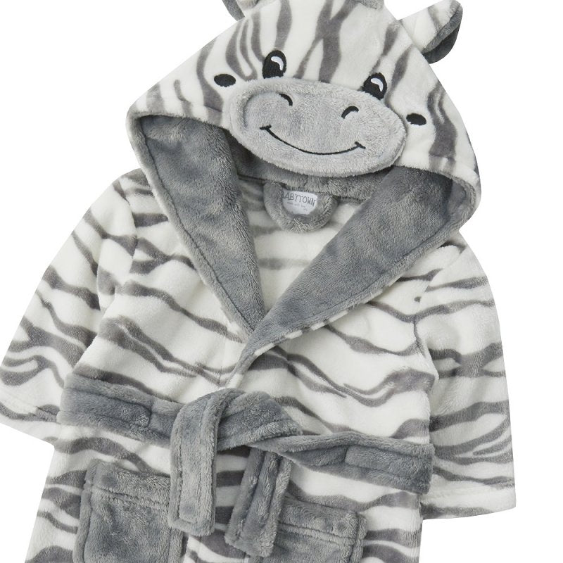 Baby Dressing Gown - Zebra (0-6m) (PK4) 18C828