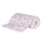 BABY PINK ELEPHANT JACQUARD BLANKET (75 x 90 cm) (PK6) 19C216