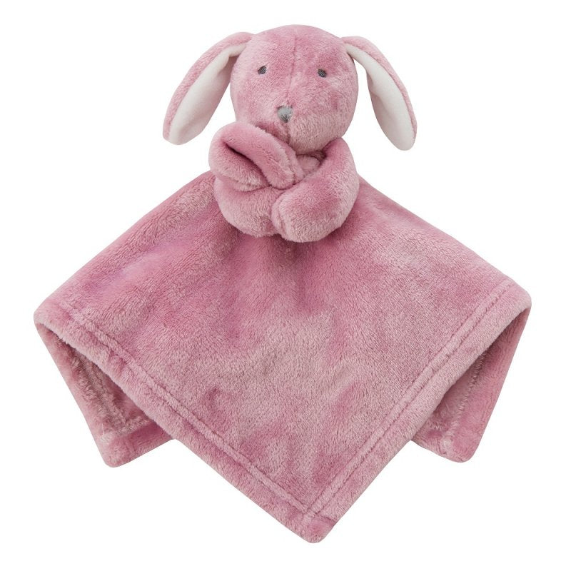 BABY NOVELTY BUNNY COMFORTER-DUSKY PINK (PK6) 19C260