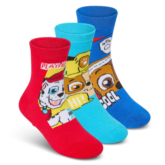 Boys 3 pack Socks - Paw Patrol  (3-8.5) (PK4) 43B850