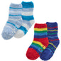Baby Boys 2Pk Stripe Cosy Socks-(PK12) (0-0 to 3-5.5) 44B1008