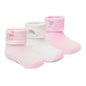 Baby Unisex 3 Pack Embroidered Socks with Grippers - Unicorn (0-5.5) (PK6) 44B1063