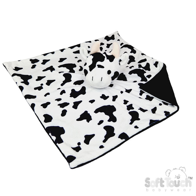 Mink Fabric Comforter - Cow (36x36cm) (PK6) BC56