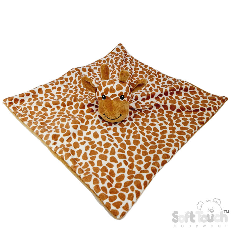 Mink Fabric Comforter - Giraffe (36x36cm) (PK6) BC58