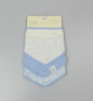 3pk Bandana Bibs Set - Bunny Blue - (OneSize) (PK6) J14022