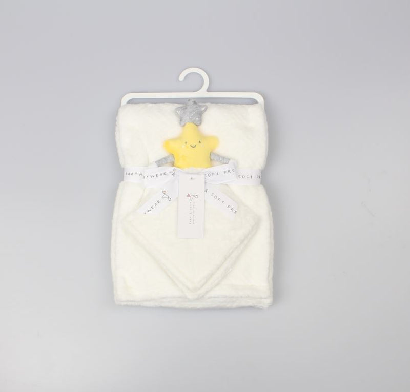 Baby Fleece Blanket with Star Comforter - (PK6) G13043