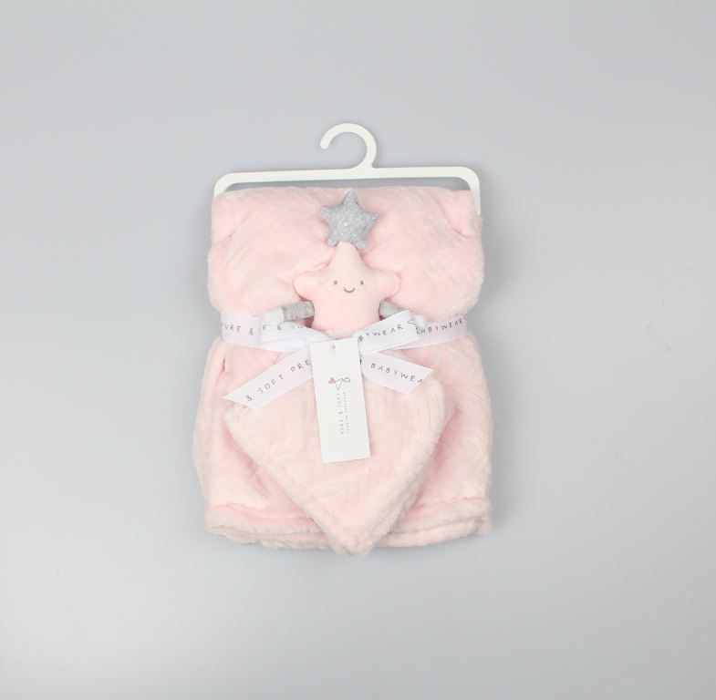 Baby Fleece Blanket with Comforter - (PK6) G13046
