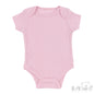Ribbed Bodysuit - Dusty Pink (0-3m) (PK6) - BS4600-DP-03