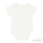 Ribbed Bodysuit - Marshmallow (3-6m) (PK6) - BS4600-MA-36