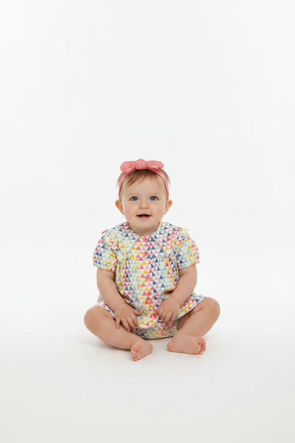 Baby Girls All Over Print Lined Dress, Pant & Headband (1-2 Years) (PK6) J33979