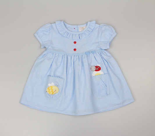 Baby Summer Dress - Bees (1-2yrs) (PK6) - K34216