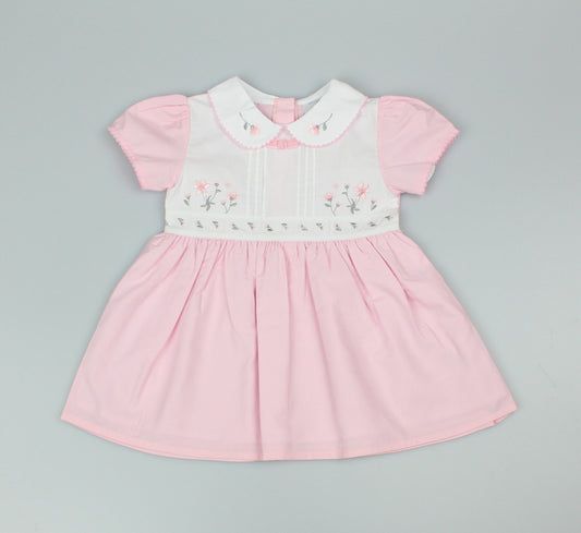 Baby Summer Dress - Baby Pink  (1-2yrs) (PK6) - K34218