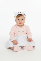 Baby Girls Dress Headband & Bootees Outfit (Pack of 6) - M14279