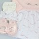 Baby Girls Dress Headband & Bootees Outfit (M14279)