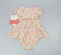 Baby Girls 3pc Dress, Pant & Headband Set - Floral Frill (1-2yrs) (PK6) - M34310