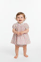 Baby Girls 3pc Dress, Pant & Headband Set - Floral/Pink(1-2yrs) (PK6) - M34312
