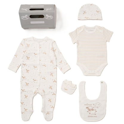 Baby 6pc Mesh Bag Gift Set - Welcome Little One (NB-6m) (PK4) F10096