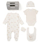Baby 6pc Mesh Bag Gift Set - Welcome Little One (NB-6m) (PK4) F10096