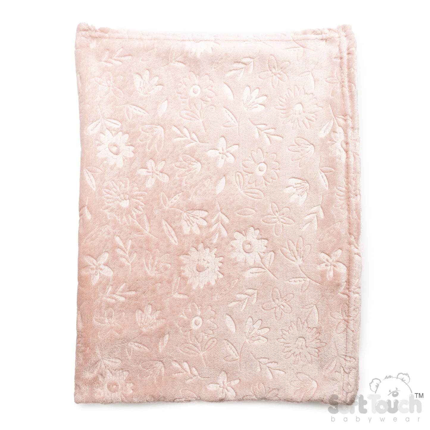 DUSTY PINK FLOWERS EMBOSSED WRAP - (PK6) FBP300-BP-DP