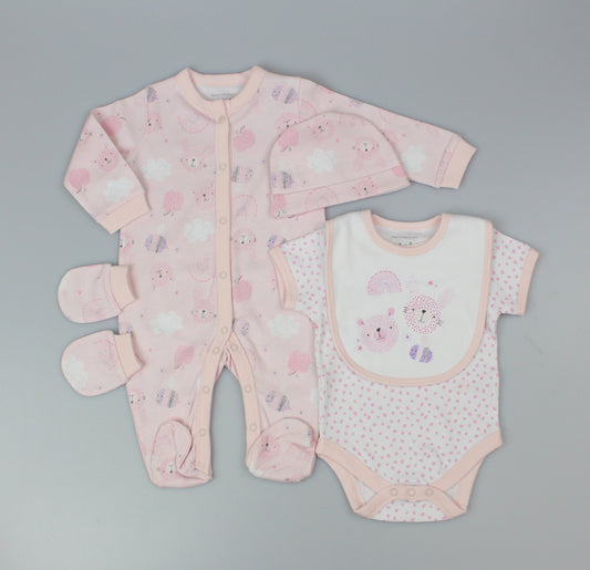 5pc Bag Gift Set - (PK6) (NB-9 Months) H13615