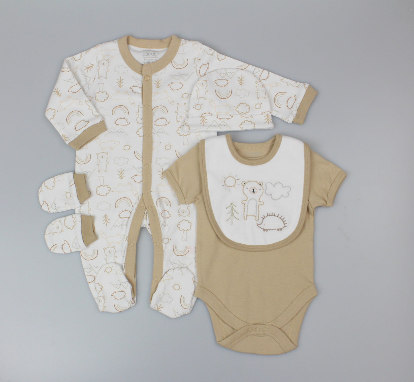 5pc Bag Gift Set - (PK6) (NB-9 Months) H13619