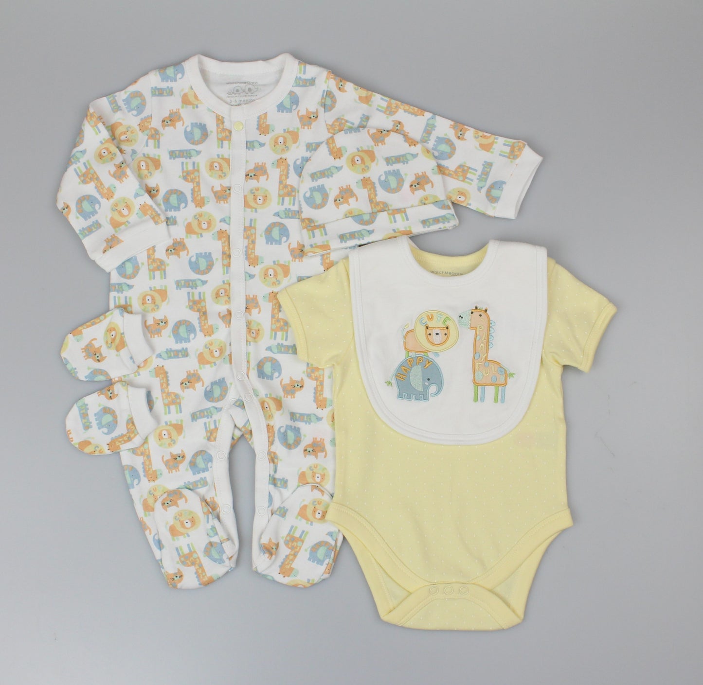 Baby 5 Pieces Gift Set - Kawaii Jungle (0 to 9 Months) (PK6) H13627