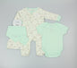 5pc Gift Set - MInt Teddy Faces (0-9m) (PK6) J13912