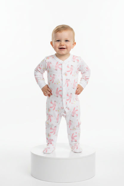 Baby All in One & Comforter set - Pink (0-6m) (PK6)  M15851