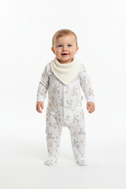 Baby All in One & Comforter set - Grey (0-6m) (PK6)  M15853
