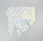 Baby Gift Set - Blue Elephant (0-6m) (PK6)  M15855