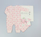 3pc Gift Set - Pink Hearts (0-9m) (PK6) M15858
